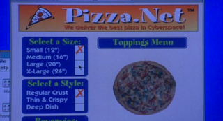 Illustration for article titled Ordering Pizza Online in the Retrofuture